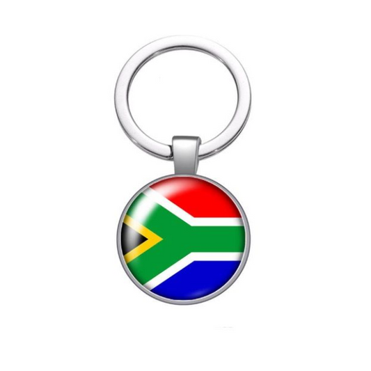South African Flag Keyring
