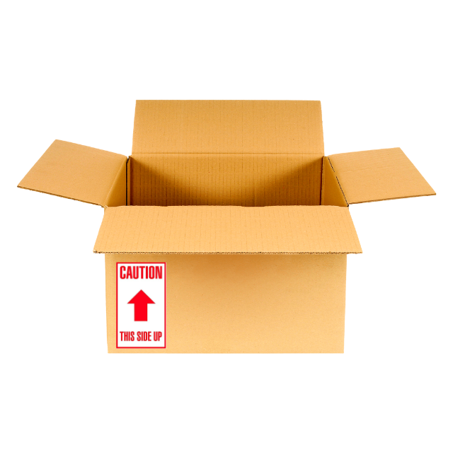 This Side Up Caution Arrows Label Fragile Packing Sticker -5.5 x 8cm 500pcs