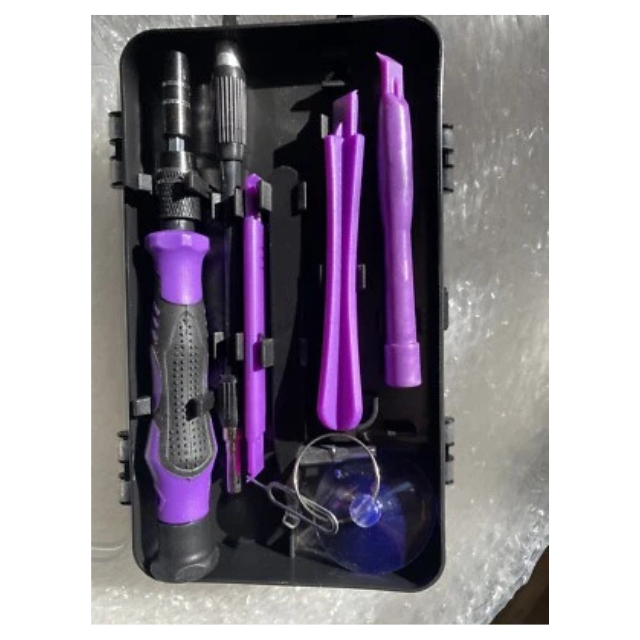 115 in 1 Multipurpose Precision Screwdriver Bits Set - Purple