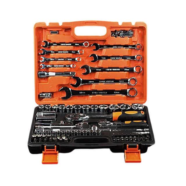 61 Piece Combination Tool Box Set