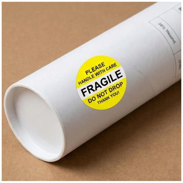 Handle with Care Do Not Drop Warning Sticker Labels Roll 3cm 500pc