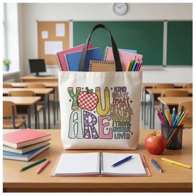 Teacher Appreciation Tote Bag 27x37cm - You Are Kind
