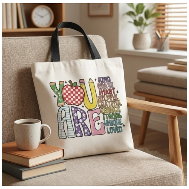 Teacher Appreciation Tote Bag 27x37cm - You Are Kind