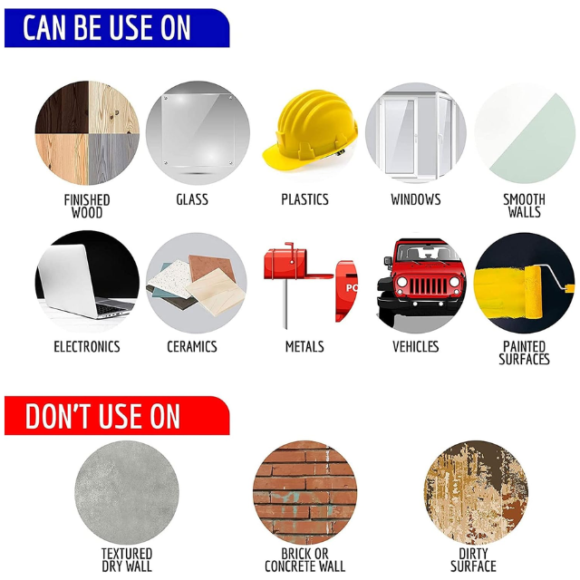 2PK Combo Do Not Bend & Fragile Warning Labels Sticker Roll 5x8cm- 500p/r