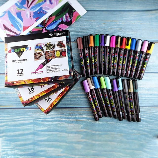 Graffiti Paint Markers 2.5mm thickness Art&Crafts Scrapbooking Hobby Gift