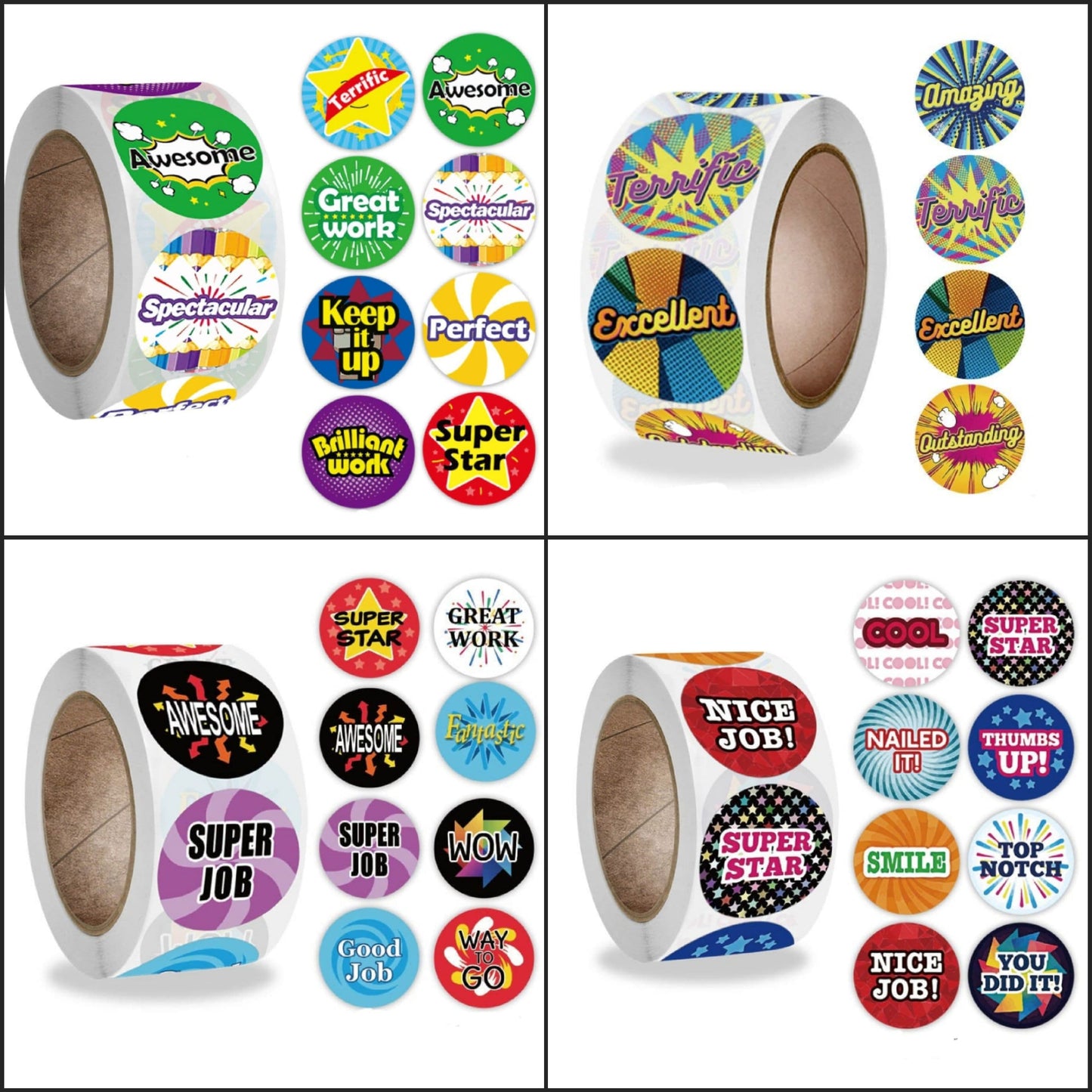 English School Stickers Single
