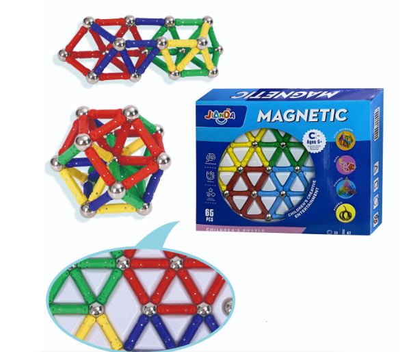 Magnetic Building Construction Toy Set Sticks and Balls Educational Kids