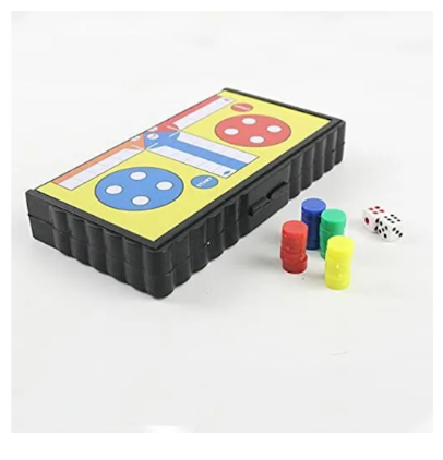 Ludo Classic Board Game Magnetic Board Kids Travel Fun