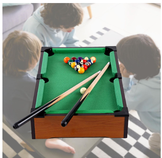 Table Top Pool Snooker Table Set