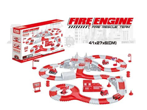342pc Fire Rescue Construction Set