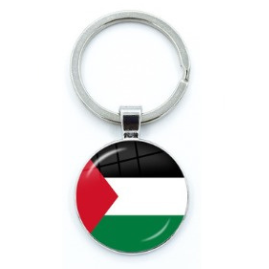 Stainless Steel Palestine Keyring -16 Designs