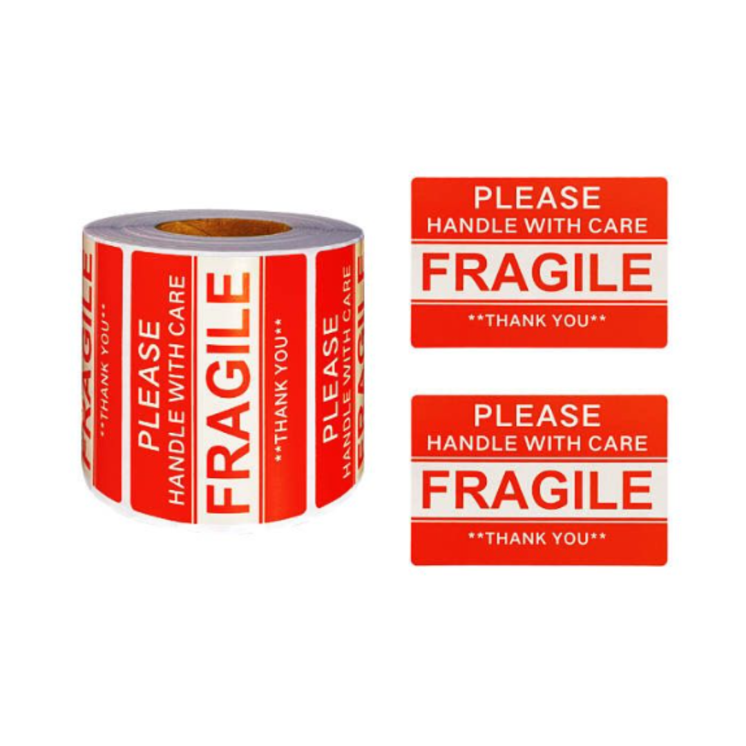 Fragile tape sticker 4500 pcs - 9 Rolls