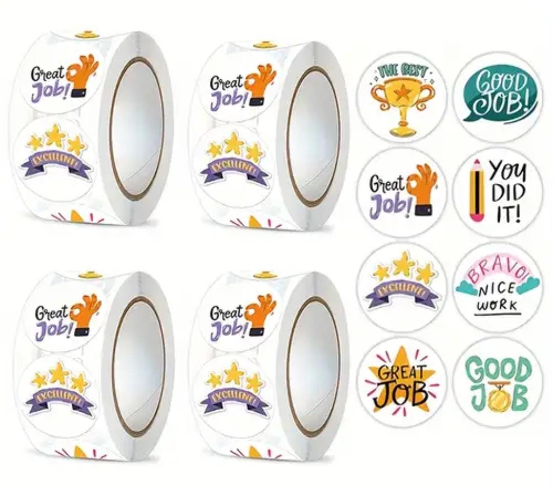English School Stickers Single