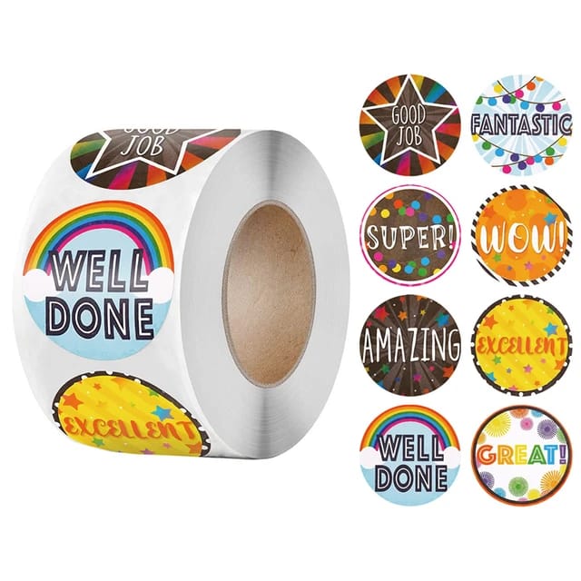 Well done motivational Stickers