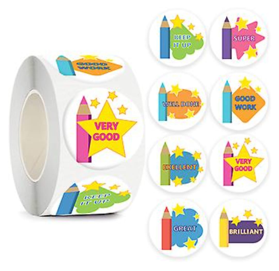English School Stickers Single