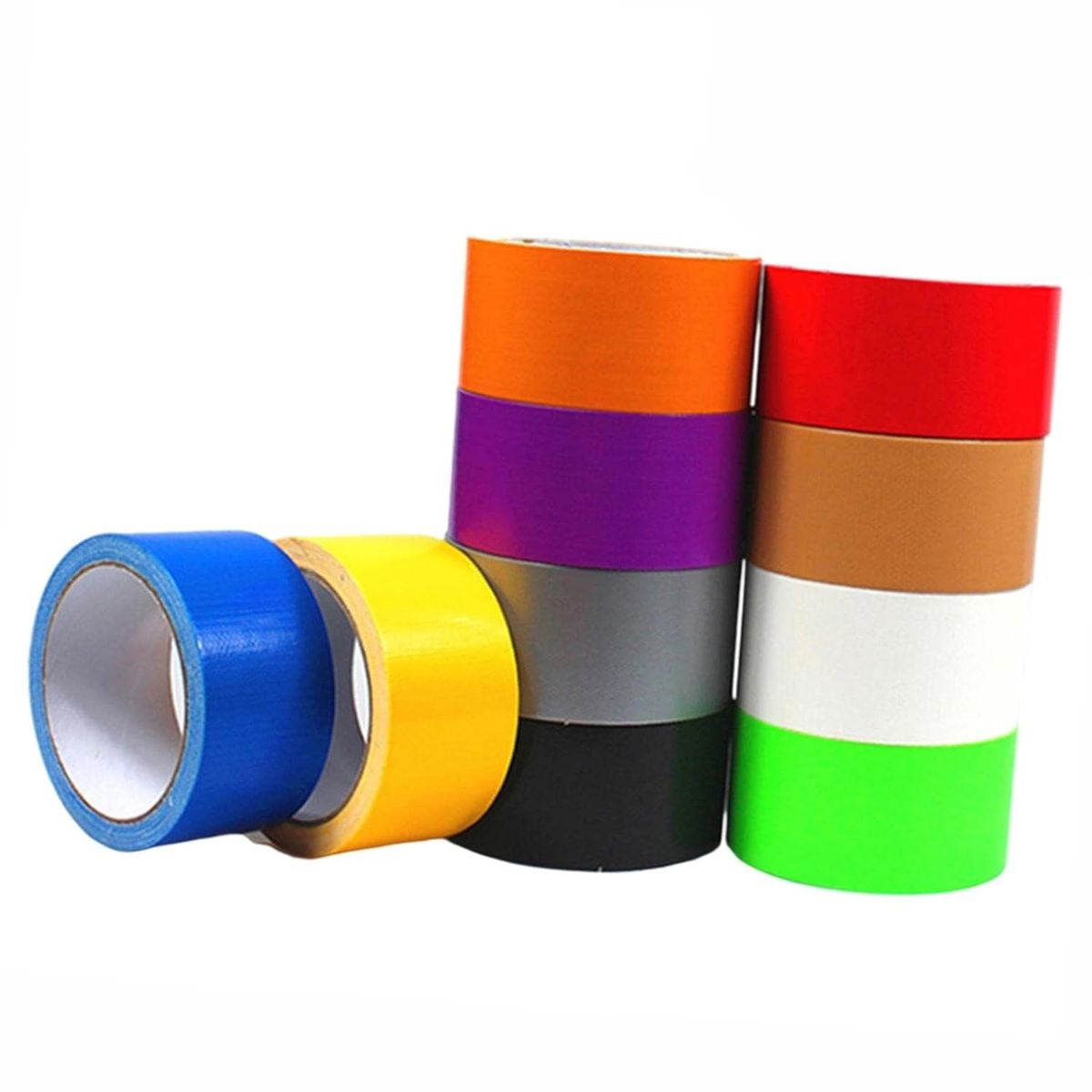 12 Rainbow Rolls Duct Tape