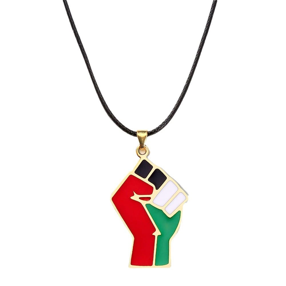 Stainless Steel Palestine Necklaces