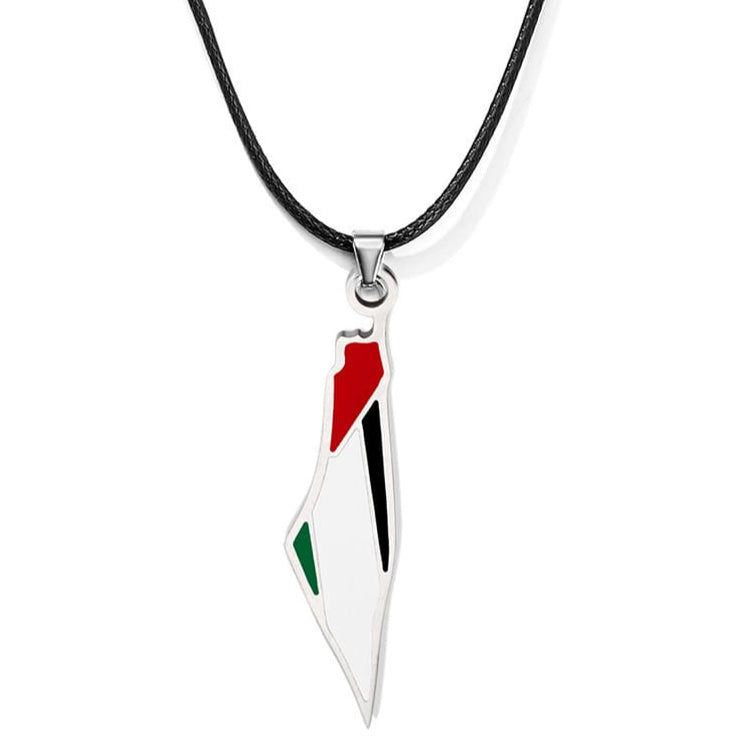Stainless Steel Palestine Necklaces