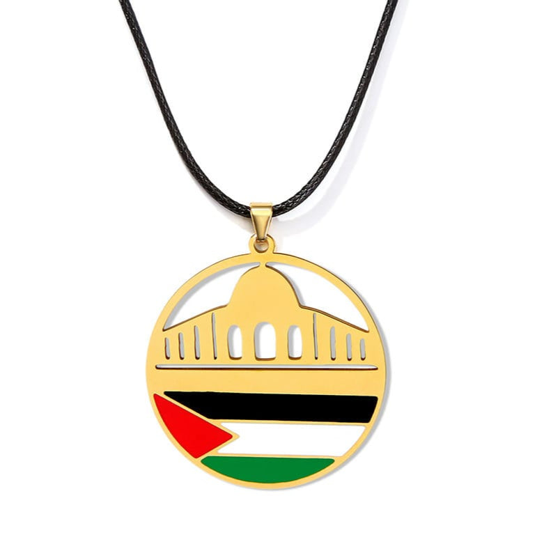 Stainless Steel Palestine Necklaces