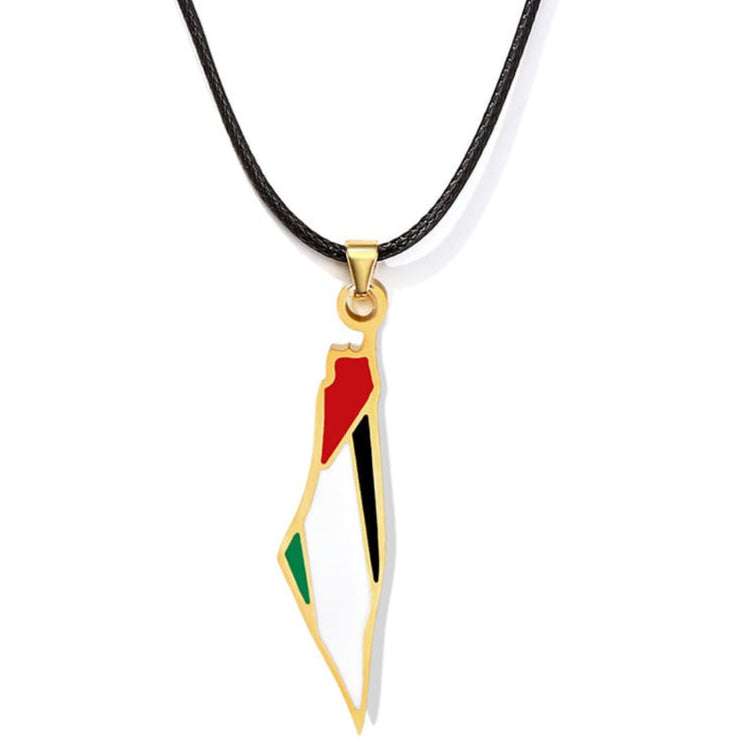 Stainless Steel Palestine Necklaces