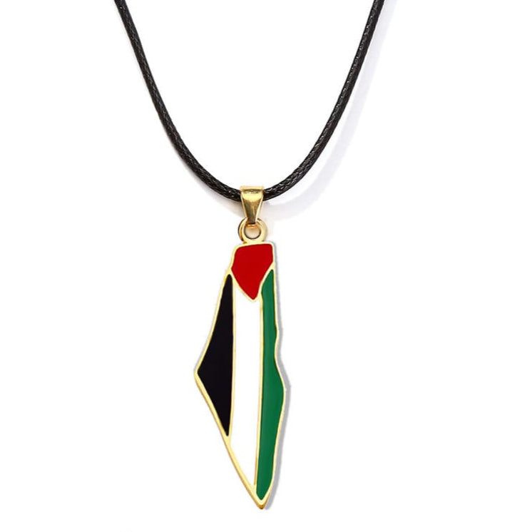 Stainless Steel Palestine Necklaces