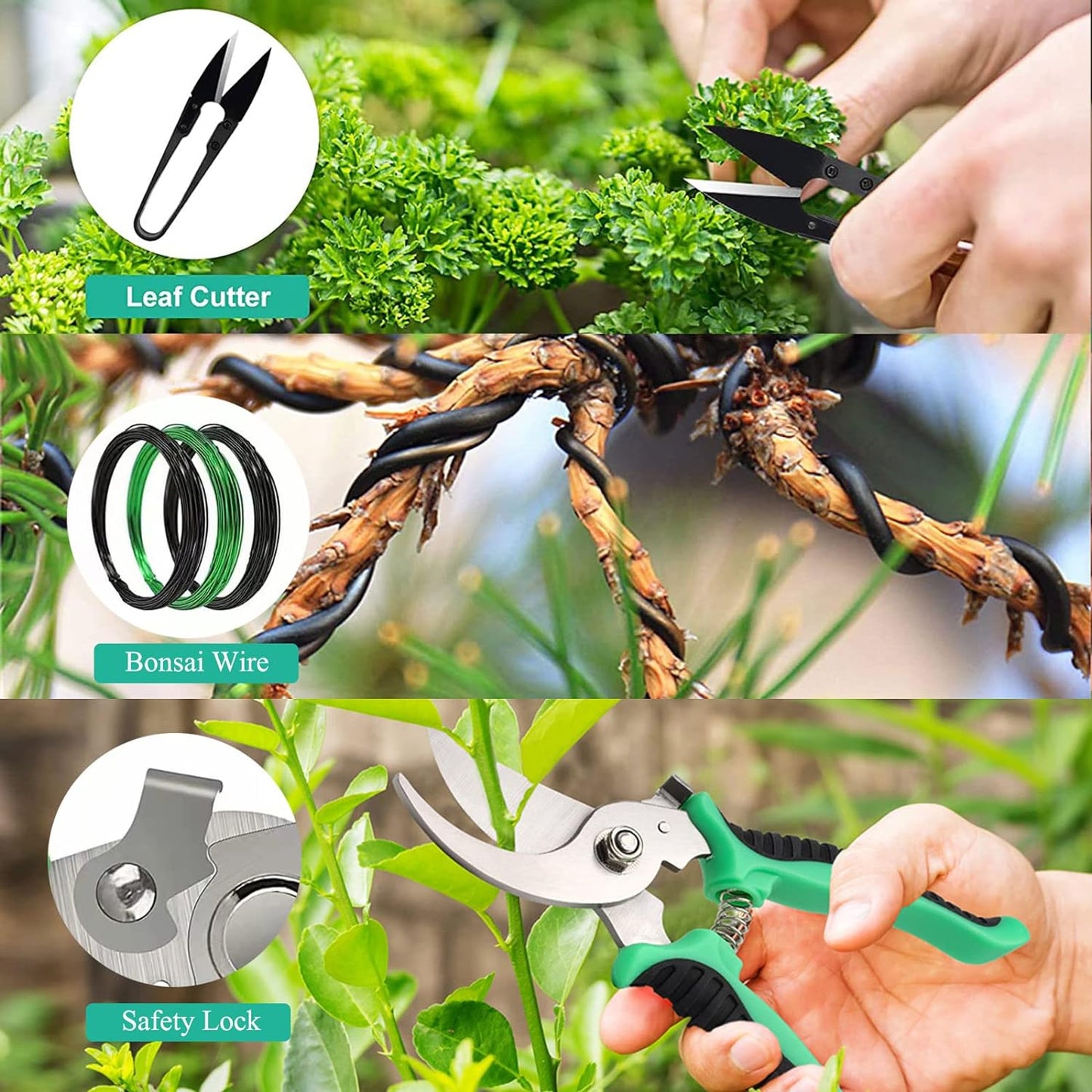 24 Piece Bonsai Tree Tool Kit