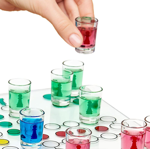 Drinking Ludo Glass Board Game