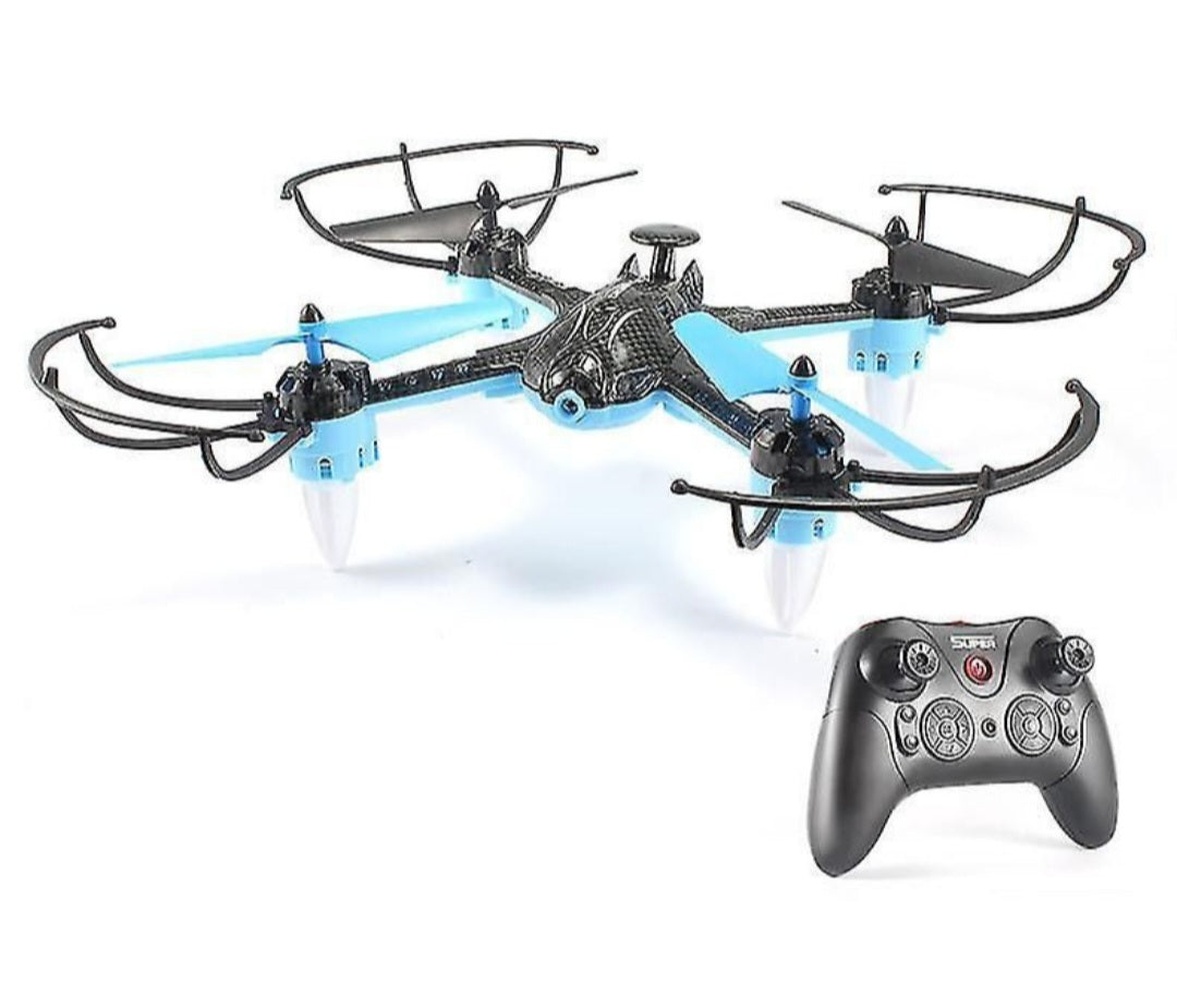 Boys' H235 Drone Quadcopter Without Camera 360-Degrees Remote Control 2.4Ghz - Blue Black