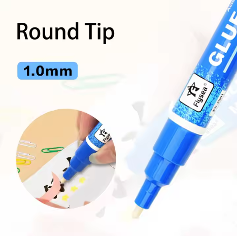 4 Pack Glue Marker Pen 1-10mm