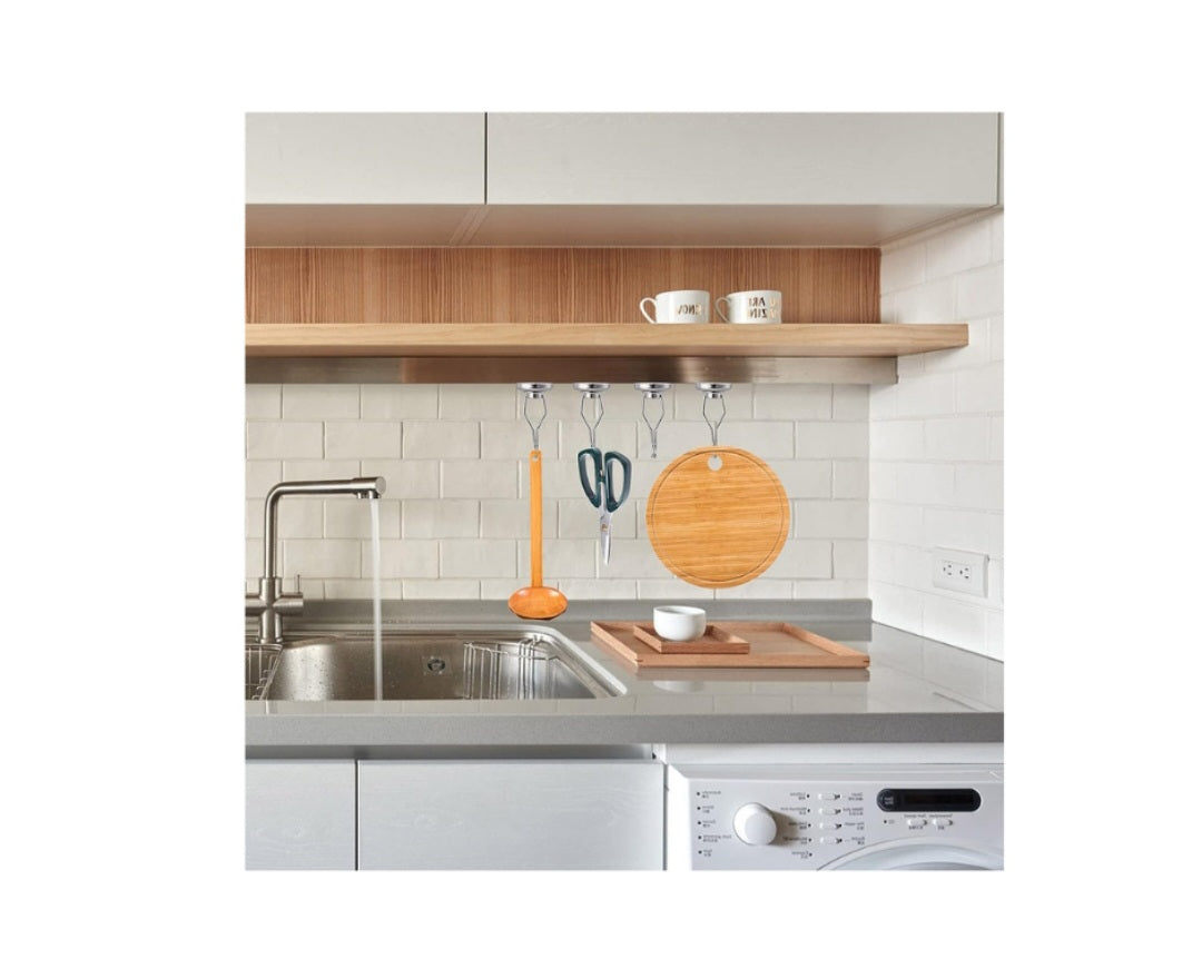 Magnetic Swivel Heavy Duty Neodymium Hooks 5 Pack Colour Variation