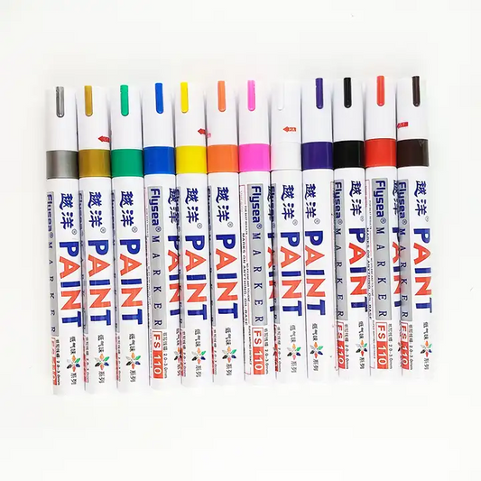 12 Oil Based Paint waterproof permanent markers
