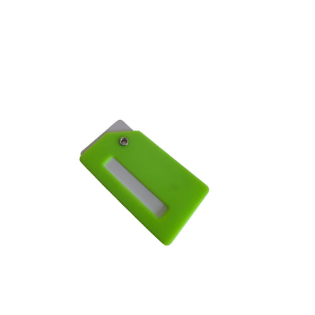 2 Pack South Africa Green Luggage Travel Tag Name Card Suitcase Identifier