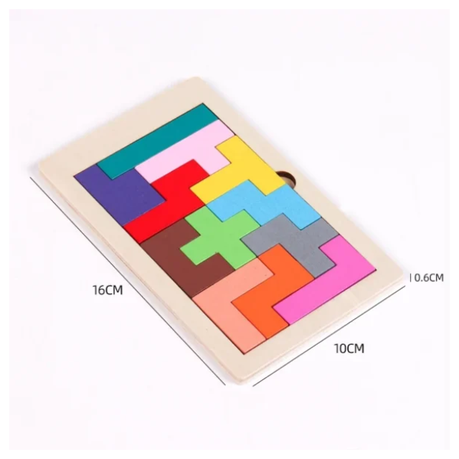 Wooden Puzzle Toy (8 types)