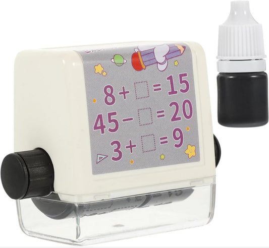 Mathematics Digital Stamp Roller Addition/Subtraction Fill in Blanks Sum