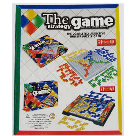 Strategy Board Game Kids Adults Fun Activity Compact Game