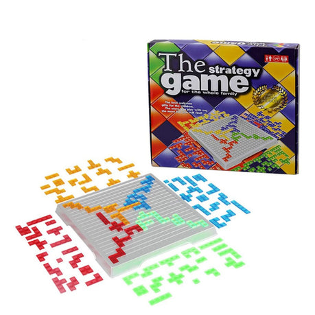 Strategy Board Game Kids Adults Fun Activity Compact Game