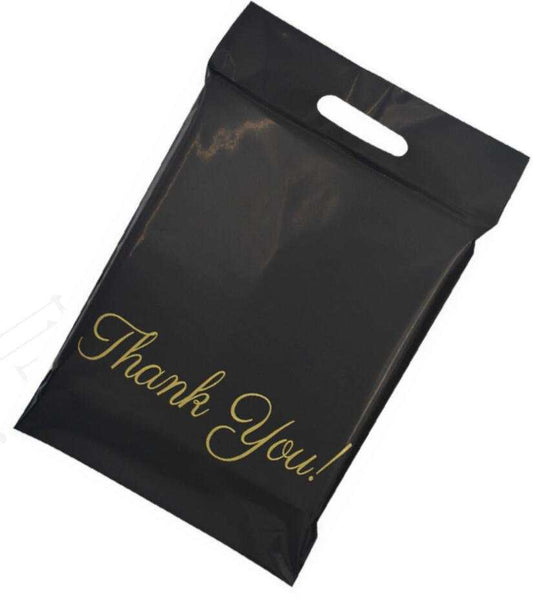100 Black 32X40cm Poly Mailer