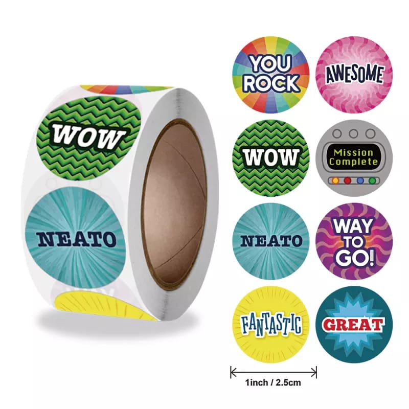 English School Stickers Single