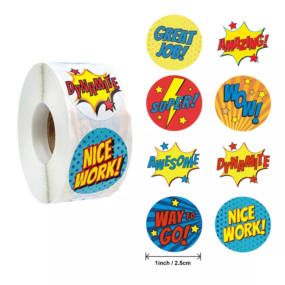 English School Stickers Single