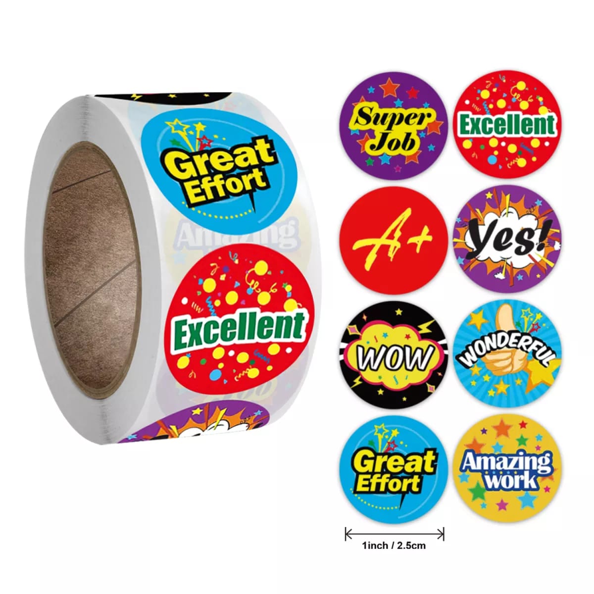 English School Stickers Single