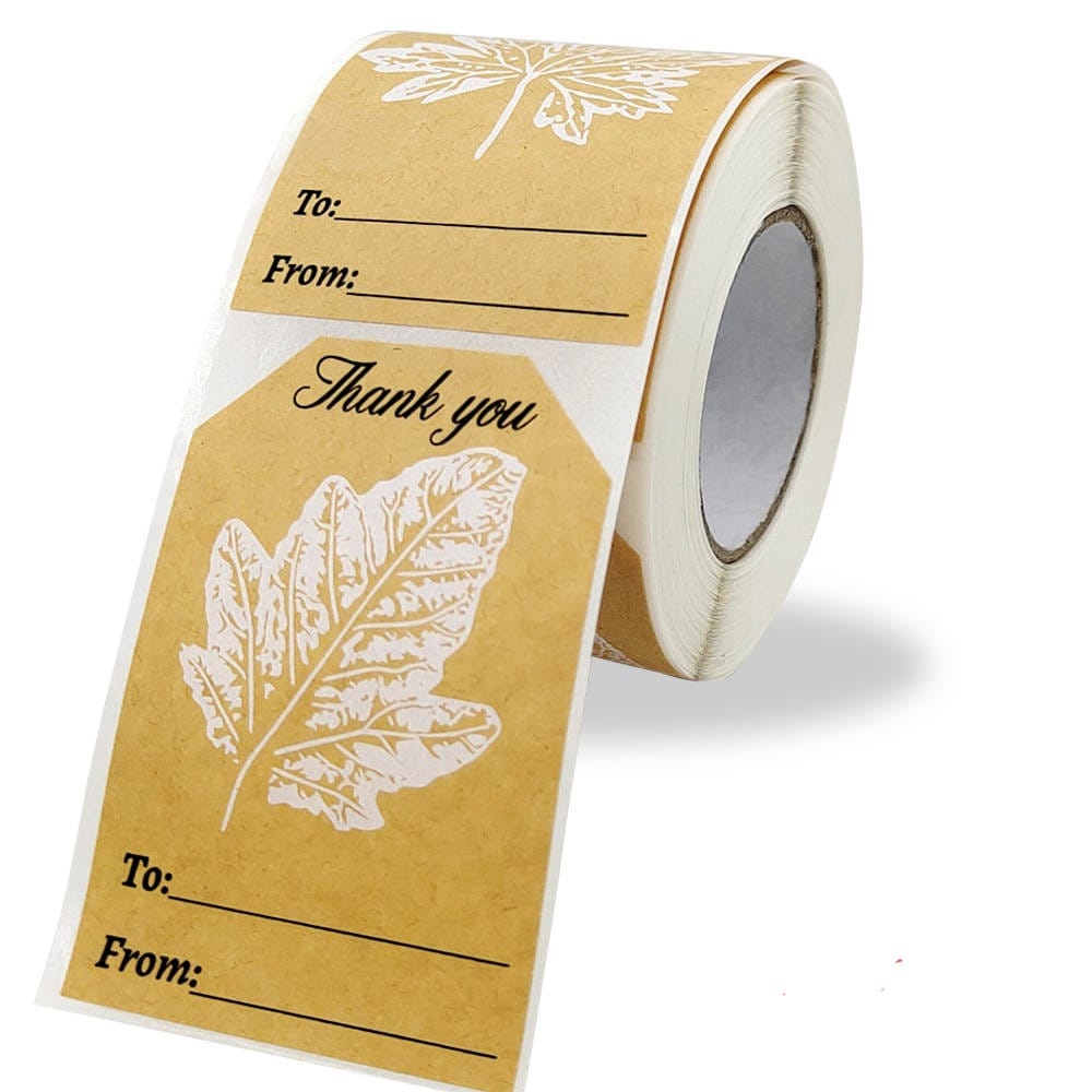 Thank you label Sticker 1