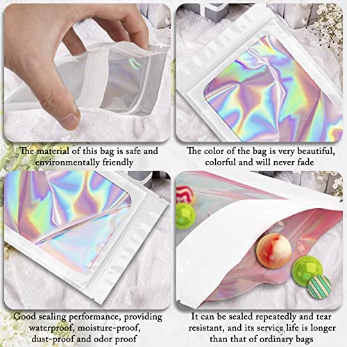 White Holographic bags