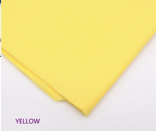 Yellow 10 sheets Tissue Paper Wrap SetSize:51*66cm
