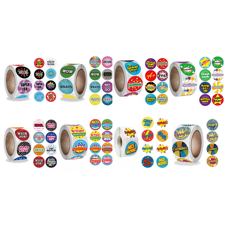 English School Stickers Single
