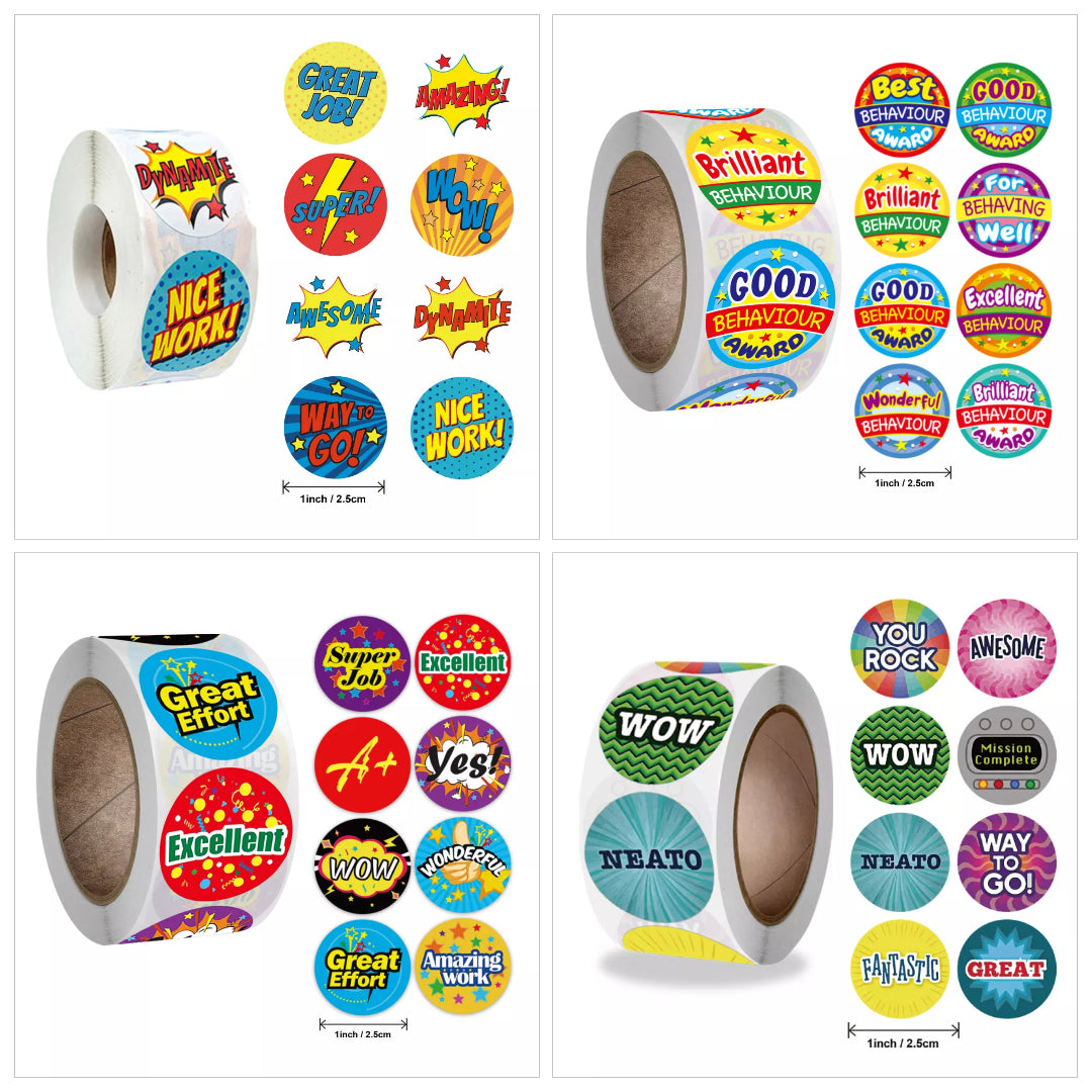 English School Stickers Single